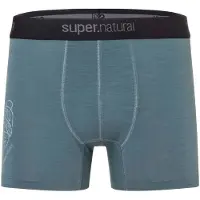Super.natural Tundra175 Frosty Boxer Mutande Uomo (S, grigio)