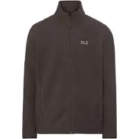 Jack Wolfskin Taunus 300 Jacket Giacca in pile Uomo (M, grigio)