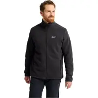 Jack Wolfskin Taunus 300 Jacket Giacca in pile Uomo (XXL, nero/grigio)