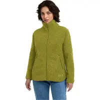 Jack Wolfskin Women's High Curl Jacket Giacca in pile Donna (L, olivia)