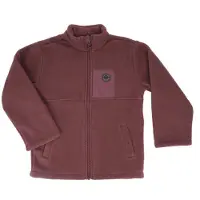 Maximo Kid's Fleece Jacke m. Taschen Giacca in pile Bambini (134/140, lilla)