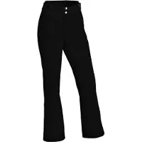 Maier Sports Women's Allissia Slim 3.0 Pantaloni da sci Donna (18 - Short, nero)