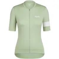 Rapha Women's Core Jersey Maglietta da ciclismo Donna (XL, verde)