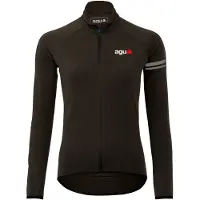 Agu Women's Thermo Jersey L/S Essential Maglietta da ciclismo Donna (M, nero)