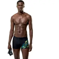 Speedo Medley Logo Aquashort Pantaloncino da bagno Uomo (4, blu)