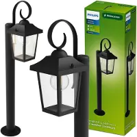 Philips Lampione Buzzard, nero, 75 cm, IP44, E27