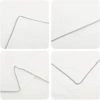 Syfax Set di copriletto e cuscini, 3 pezzi, 220x240 cm, inverno, lana, 450 GSM