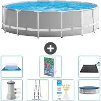 Intex Struttura per piscina a forma di prisma - 457x122 cm - composta da 6 elementi - modello S562