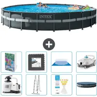 Intex Ultra XTR Pool Rund - 732x132 cm - Set da 7 pezzi, modello S610
