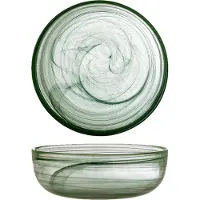 Bloomingville Ciotola Amelie Green Glass