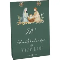 Butzon & Bercker Calendario dell'Avvento in legno di faggio, con 32 carte che raccontano storie di persone coraggiose