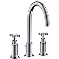 Hansgrohe AXOR Mélangeur lavabo 3 trous Montreux 180, vidage par pop-up, 16513820, 16513820