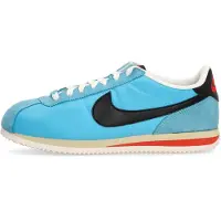 Nike Scarpa Bassa Uomo Cortez Textile Baltic Blue/black/team Gold/picante Red