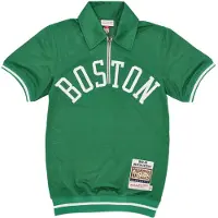 Mitchell & ness Maglietta Uomo Nba Shooting Shirt 1962 No Player Name Boscel Kelly Green