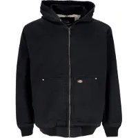 Dickies Giubbotto Uomo Hooded Duck Canvas Jacket Black