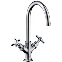 Hansgrohe AXOR Montreux mitigeur lavabo à deux poignées 210, sans vidage escamotable, 16506820, 16506820