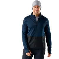 Smartwool Active Fleece Jacket Giacca in pile Uomo (S, blu)