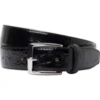 Hackett London per uomo. HM413616 Cintura Nicole nera (28), Nero, Casual, Pelle