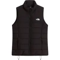 The North Face - Antivento e idrorepellente - W Aconcagua Vest TNF Black per Donne in Poliestere Riciclato - Taglia S - Nero