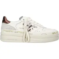 Premiata sneakers micol da donna in pelle bianca