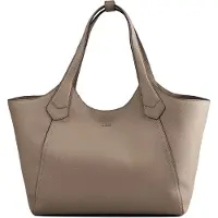 BOSS Lenah Borsa tote Vera Pelle 33 cm marrone