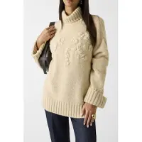 Guess Marciano GUESS Ahlam Over Tn Embro Sand Grain Heather Taglia: L | Maglioni a maglia Outlet | Donna | Marrone