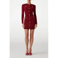 Guess Marciano GUESS Janet Ribbed Skirt S Dark Jam Red Taglia: XXS | Minigonne Outlet | Donna | Rosso