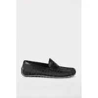 Moschino Calfskin Loafer Black Taglia: 42 | Mocassini Outlet | Uomo | Nero