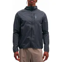Hoka One One - Veste déperlante et respirante - M Skyflow Wind Jacket Black per Uomo in Nylon - Taglia L - Nero