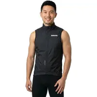 Bioracer Wind Gilet Gilet da ciclismo Uomo (XS, nero)