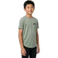 SCOTT Kid's Tee Defined Dri S/S Maglia funzionale Bambini (L, grigio)