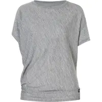 Super.natural Women's Yoga Loose Tee T-shirt Donna (L, grigio)