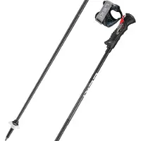 LEKI - Bastoncini da sci alpino - Carbon 14 TR - Taglia 120 cm - Nero