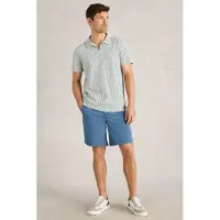 White Stuff Geo Printed Polo Blue Print Taglia: XS | Polo Outlet | Uomo | Blu