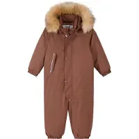 Reima Kid's Reimatec Winter Overall Gotland Tuta outdoor Bambini (80, marrone)