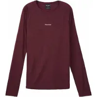 Nnormal Merino Long Sleeve 02 Maglia da corsa Uomo (XL, rosso)