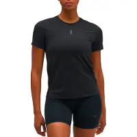 Hoka One One Women's Everyrun Short Sleeve Maglia da corsa Donna (XS, nero)