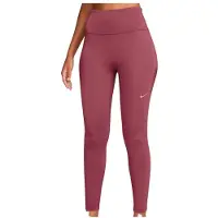 Nike Women's Dri-Fit Tempo High-Rise 7/8 Tight Leggings Donna (L, rosso)