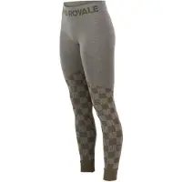 Mons Royale Women's Ascender Merino Seamless Legging Intimo lana merinos Donna (XS, grigio)