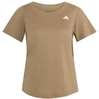Adidas Women's Workout Essentials Scoop Neck T-Shirt Maglia funzionale Donna (XXL, beige)