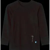 Isbjörn of Sweden Kid's Husky Sweater Baselayer Intimo lana merinos Bambini (86/92, nero)