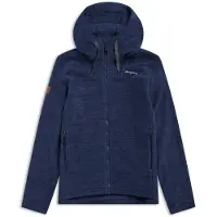 Bergans Hareid Fleece Hood Jacket Giacca in pile Uomo (XXL, blu)