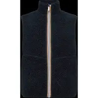 K-way Yannick Sherpa Polar Double Gilet in pile Uomo (XL, blu)