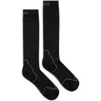 Aclima Trekking Wool Socks Calze merino (36-39, nero)