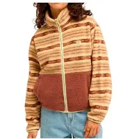 Billabong Women's Rock Jetty Giacca in pile Donna (L, variopinto)