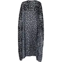 Trendyol Mantellina nero / bianco