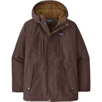 Patagonia - Parka isolante e idrorepellente - M's Isthmus Parka Den Brown per Uomo in Nylon - Taglia L - Marrone