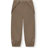 Mini A Ture Kid's Mataiano Pantaloni softshell Bambini (110, marrone)