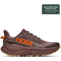 Hoka One One - Scarpe trail in GORE-TEX - Challenger 8 GTX W Black/Varsity Burgundy per Donne - Taglia 39 1/3 - Bordeaux