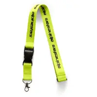 Alpinestars Cinturino Linear Hi Vis Yellow Black, Taglia: One Size